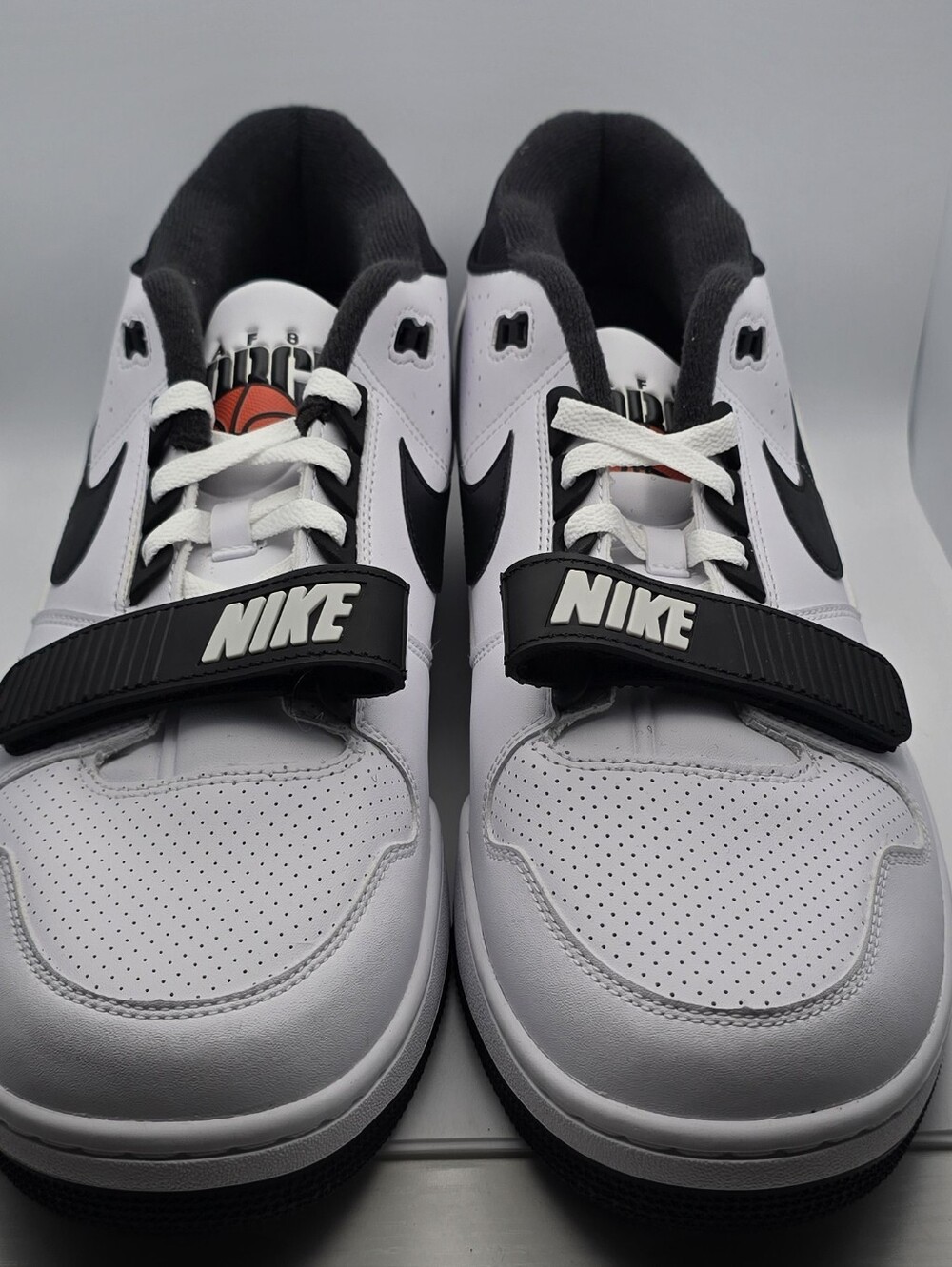 Nike AAF88 SP Men’s White and Black Training Shoes with Midfoot Strap